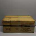 Clear PET Flat Straw Slot Lid, 107mm Diameter, (Case of 500 Count)