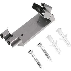 Wall Mounted Charging Dock Station Compatible with Dyson V7 V8 Series Handheld Vacuum Cleaner Replacement Accessories Parts 967741 01with Black