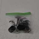 HOMOKUS 6 PCS Mug Holder with 12 Mug Hooks, Under Cabinet Hooks, for Mugs and Coffee Cups, Color: Black