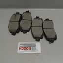 BOSCH BC2045 QuietCast Premium Ceramic Disc Brake Pad Set - Compatible with Select Subaru Crosstrek, Forester, Impreza, Legacy, Outback; FRONT