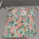 GRACE KARIN 2026 Women's Summer Floral Wedding Guest Dress,Beach Flowy A Line Maxi Off Shoulder Bridesmaid Dresses XL