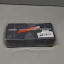 Plantar Fasciitis Sock (6 Pairs) for Men and Women, Compression Foot Sleeves with Arch and Ankle Support (Black, Large)