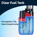 3 Pack Torch Lighter Mini Refillable Butane Lighters Utility Lighter Long Wand Pocket Lighter Windproof Gas Lighter Jet Flame Multi-Purpose for Candle Camping BBQ Grill(No Fuel) Assorted Colors