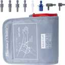 Large Blood Pressure Cuff, Adult Cuff, Compatible with Most Monitors, ARM Blood Pressure Replacement Cuff with 8 Connectors (8.7"-16.5")