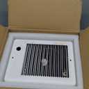 Upgraded Electric Wall Heater Complete Unit with Thermostat (Model: CSC151TW, Part: 67509), 5120 BTU, 120 Volt, 1500 Watt, White