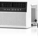 ZAFRO 12000 BTU U Shaped Window Air Conditioner, Ultra Quiet Window AC Units Cool Up to 550 Sq.Ft, 6 Modes 3 Fan Speeds with Energy Efficient for Bedroom,Remote White