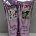 L'Oreal Paris EverPure Moisture Sulfate Free Shampoo and Conditioner with Rosemary Botanical, for Dry Hair, Color Treated Hair, 1 Kit