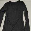 ANRABESS Women Long Sleeve Shirts Rib Knit Slim Fit Tops Basic Tee 2025 Fall Outfits Casual T-Shirt Underscrubs Layer Clothes (Small, Black)