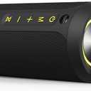 Waterproof Bluetooth Speaker IPX7 Portable Wireless Outdoor Speakers with 20H Playtime Loud Stereo Sound for Hiking Golf Pool Beach Camping White Elephant Gift for Adults Men Women Teen Boys Girls