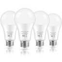 LED Light Bulbs, 100 Watt Equivalent A19, 13W 5000K Daylight White 1500 Lumens Non-Dimmable Bright E26 Edison Medium Screw Bulbs for Home Bedroom Kitchen Living Room Office Lamp, 3 Pack