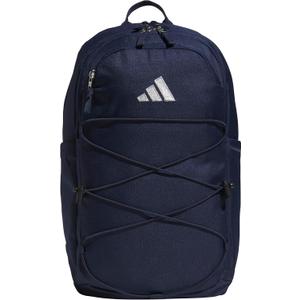 Adidas Amplifier School Backpack 27L Optional Bungee, Padded 16-In. Laptop Sleeve, Holds Books + Laptop, Carries Comfortably, School Gym 