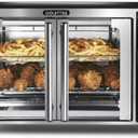 Gourmia Digital Air Fryer Toaster Oven with Single-Pull French Doors
