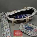 166 Pieces American Mahjong Set, Portable Mahjong Game with Racks, Dice, Chips & Carry Bag for Family Party Travel