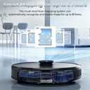 Kilgone Robot Vacuum and Mop Combo with Self Emptying Station, 6000Pa Suction Anti Tangle Brush LiDAR Navigation Multi Floor Mapping, 90 Day Hands Free Smart Laser Robotic Cleaner for Pet Hair Carpet