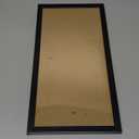 CORHAD Transparent Photo Frame Certificate Stand for Office Home Smooth Easy to Install for Awards Posters Memorable Photos, Size 11,5 x 5,5 Inch, Black