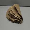 Noctiflorous Round Burlap Placemats Set of 12 Jute Rustic Place Mats for Dining Table Heat Resistant Natural Farmhouse Table Mats Decor (Wave Rim)