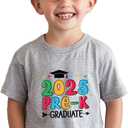 First Day of Preschool Shirt Pre K Shirts for Girls Boys Toddler Kids 1st Day of Prek Gift Cotton Tee 2T 3T 4T (2025)