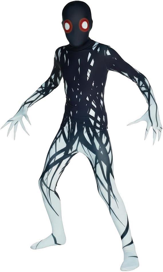 Morphsuits Zalgo Costume Kids, Scary Monster Costumes, Boys Halloween Costume, L