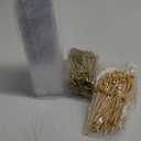 Zezzxu 50 Sets 7 oz Plastic Charcuterie Cups with 200 Sticks, Square Appetizer Cup with Cocktail Picks Mini Party Serving Cups for Fruit, Snack, Dessert