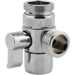 Sink Faucet Diverter Valve/Adapter to Bidet Shower Hose with Aerator for Bathroom/Kitchen Faucet (Polished Chrome)