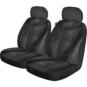 Dickies 40321 Deluxe Black, 2-Piece Seat Cover