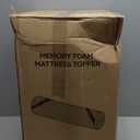 4 Inch Firm Mattress Topper Queen Size, Memory Foam Mattress Topper Extra Support, High-Density Memory Foam Bed Topper for Pain Relief, with Removable Soft Cover, CertiPUR-US Certified