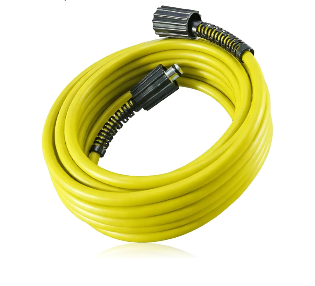 Pressure Washer Hose Compatible with Ryobi Power Washer, 35 FT x 1/4" Electric Washer Hose Replace RY31HPH01