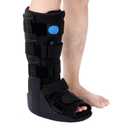 Tall Inflatable Walking Boot, Air Cam Walker Fracture Boot Orthopaedic boot for Sprained Ankle, Air Walker Brace for Broken Foot Achilles Tendon Injury Black (Medium)