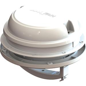Maxx Air MAXXAIR 00-03812B MaxxFan Dome with 12V Fan, 6" Diameter - Black