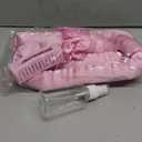 Sense Wellness Satin Heatless Curling Kit, 39" Rod  No Heat Overnight Curls for Frizz-Free Waves  Comfortable Set w/ 2 Scrunchies, Claw Clip for All Hair Types (Pink) (1 Count (Pack of 1))