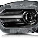 w/o DRL Headlights Compatible With 2021-2024 Bronco Sport | Projector Headlight Signature Full LED Headlamp Assembly OE Factory Style With Bulbs Left Driver Side M1PZ13008B