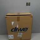 Drive Medical 2-in-1 Raised Toilet Seat with Removable Padded Arms - Elevated Bathroom Safety Support - Secure Locking Attachment - Easy Height Assistance - Durable Construction, Standard Toilets