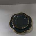 Liacere 50PCS Green Plastic Plates - Heavy Duty Disposable Plate-Green and Gold Include 25PCS Dinner Plate, 25PCS Dessert Plates for Easter&Baby Shower Gifts & Chrismas &Christmas