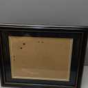 GraduationMall 8.5x11 Diploma Frame with Black over Gold Mat or Display 11x14 Certificate without Mat,Solid Wood & Tempered Glass,Glossy Black Finish with Gold Trim