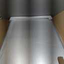 LOAAO 48X30 Bronze Bathroom Mirrors for Vanity, Rounded Rectangle Brushed Bronze Metal Frame Mirror, Anti-Rust, Tempered Glass, Hangs Horizontally or Vertically