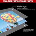 CAREGY 300 Pack Laminating Sheets, Holds 8.5 x 11 Inch Sheets,5 Mil Thermal Laminating Pouches,9 x 11.5 Inches Lamination Sheet Paper for Laminator, Clear, Letter Size, Office and School Supplies