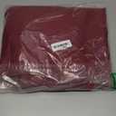 Hiasan Christmas Room Divider Curtains Blackout Patio Sliding Door Curtain Privacy Room Thermal Insulated Noise Reduction Panel with Back Tab & Rod Pocket for Glass Door (80 x 84 Inches, Burgundy)