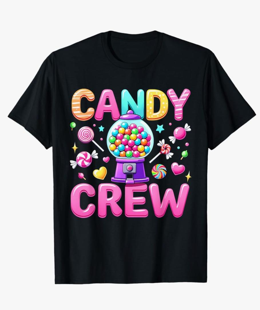 candy crew t shirt size xl