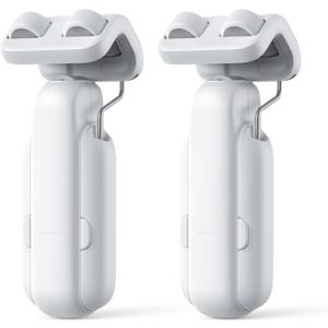 SwitchBot 2025 Automatic Curtain Opener 3 Rod, Bluetooth Remote Control Smart Curtain, WiFi & App Control, Add Hub to Compatible with Alexa, Google Home, HomeKit