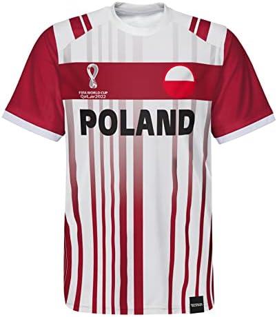 Outerstuff Men's FIFA World Cup Primary Classic Short Sleeve Jersey POLAND, XXL