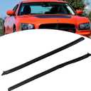 Windshield A Pillar Molding Trim Panel Replacement for 2005-2010 Chrysler 300 Dodge Charger Magnum 4805888AC, 4805889AD, 04805889AC, 04805888AC, 04805889AD, 04805888AD