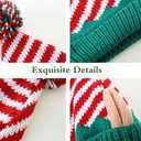 Moon Kitty Christmas Elf Hat Upgraded Christmas Hat Adults Elf Beanie Party Hat for Holiday, New Years and Christmas (Child Size, 2pcs Christmas 3)