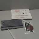 Fast Drying Stone Faucet Mat for Kitchen Sink with Raised Feet, Water Absorbent Diatomite Stone Sink Tray, Faucet Sink Splash Guard, Prevents Moisture Buildup, Durable Protector for Bathroom Counter (20" x 4", Dark Gray Style 1)