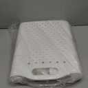 57L Collapsible Laundry Basket with Wheels, Laundry Basket Collapsible, Foldable Laundry Baskets with Handles, Dirty Clothes Hamper for Dorm, Bedroom and Bathroom (Pearl White)