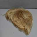 Lydell 6" Short Straight Layered Shaggy Full Synthetic Wig Classic Cap (24H613 Blonde Highlights)