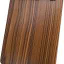 Walnut Wood Clipboard, Small Clip Board with Tabletop Stand, 0.88Lbs, 9*6.3 in, Smooth Edges, Idea for Menu and Small Memos Display for Coffee Shops, Bar, Office, Restaurant, Countertops, Self-Service