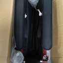 Medline Basic Aluminum Transport Chair, 12 Inch Wheels, Red, #MDS808210ARE