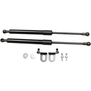 TSUBASA Lift Supports for Nissan 370Z Fairlady Z Z34 2009-2020 Front Hood Bonnet Modify Gas Struts Carbon Fiber Shock Dampers Spring Prop Rod Bar (2PCS) (Normal Black)