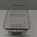 Sink Dish Drainer Rack, Expandable 304 Stainless Steel Dish Drying Rack Organizer with Stainless Steel Utensil Rack, Adjustable 14.96" to 20.59" Inside The Sink (up to 7 Upright Utensils).