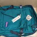 JanSport Main Campus Backpack - Travel or Work Backpack with 15-Inch Laptop Sleeve and Dual Water Bottle Pockets, Deep Juniper, One Size